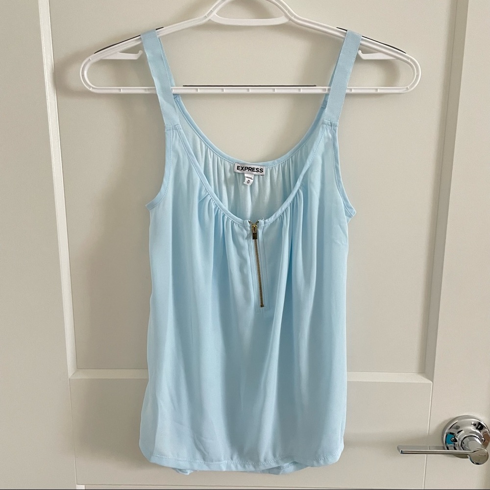 Express Blue Top